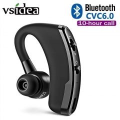 VS-9 Business Wireless Bluetooth Headset With Mic Voice Control Handsfree Car Bluetooth Earphone Noise Control for Driver Sport