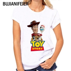 Toy Story 4 2019NEW Children's Wear Boys and Girls Wear Summer Short Sleeve BABY T-Shirt Jacket Print T-Shirt HHY413AA