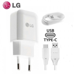 Original LG G5 EU Plug Fast Travel Wall Charger + Type C USB Cable For LG Nexus G5 V30 V20 G6 F800 F700 H860N H990N MCS-H05WD