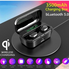 G6s bluetooth 5.0 Earphones LED Display TWS Ture Wireless Stereo Mini Earbud IPX7 Waterproof Sports 2200/3500mAh Headset