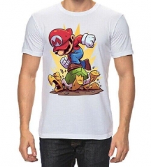 Nintendo Mario Men'S T-Shirt Fashion New With Tags Tshirt Street Wear Fashion Tee Shirt