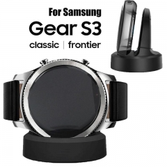 Wireless Charging Dock Station Holder Charger with Micro USB Cable For Samsung Gear S2 S3 Sport Classic Frontier Watch Charger