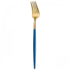 Blue gold fork