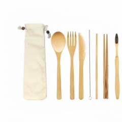 1 pc bamboo cutlery 1