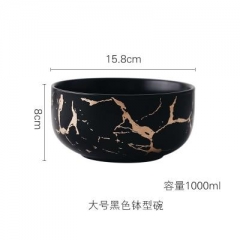 1000ml Black Bowl