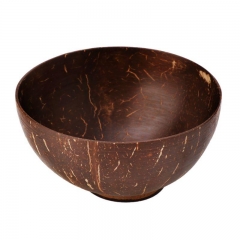 Natural coconut shell home decoration food container jewelry storage bowl with bottom