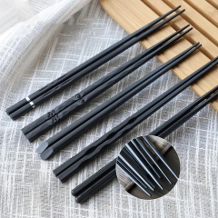 1 Pair Japanese chopsticks Alloy Non-Slip Sushi Food sticks Chop Sticks Chinese Gift reusable chopsticks