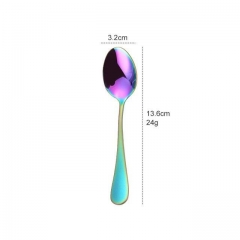 rainbow teaspoon