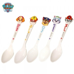 PAW PATROL baby spoons feeding dishes Tableware for children flatware cutlery colher spoon silicone tools-for-patchwork lot soup