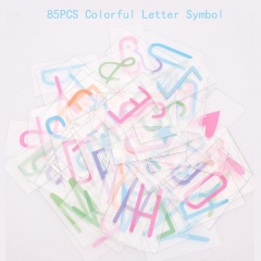 85 Color Letter