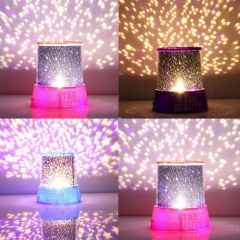 Romantic Amazing Cosmos Moon Colorful Master Star Sky Universal Night Light Kid Chidren Projector lamp Christmas Gift Present