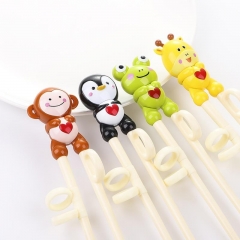 Faroot Cute Beginner Training Helper Chopsticks For Toddler Kids Baby Cheater Developmental Early Learning Toy