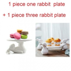 one and three rabbit