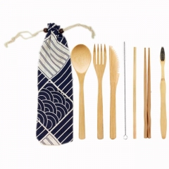 1 pc bamboo cutlery 5