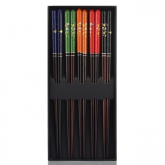 5 colors chopsticks