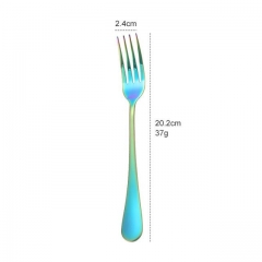 rainbow fork