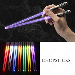 2Pcs LED Light Chopsticks Non-Slip Chinese Chopsticks Palillos Chinos Kitchen Supplies Home Decoration