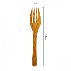 coconut wood fork