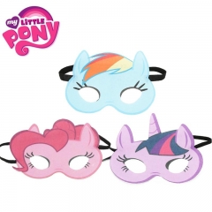 My little pony Toys Masks Cosplay Eye Mask Princess Pinkie Pie Twilight Sparkle Rainbow Dash Costumes kids Cloth Masks Halloween