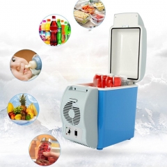 7.5L Car Refrigerator Car Portable Dual-Use Mini Refrigerator Heating And Cooling Box With Cup Holder Professional