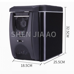 6L mini portable refrigerator car heating and cooling box car small car refrigerator household dual-use refrigerato