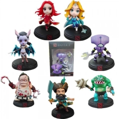 4pcs Dota 2 Game Figure SLARK TINY Doom Boxed PVC Action Figures Collection dota2 Toys