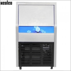 Xeoleo Commercial  Ice Maker 30kg/24h High Quality Ice Machine 8kg Storage 220V Ice Make Machine for Bubble Tea Shop/Catering