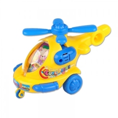 Classic Baby Favorite Gift Cartoon Animal Wind Up Toys Helicopter Clockwork Toy