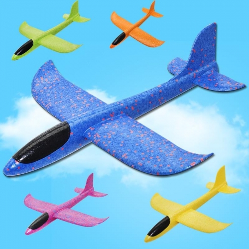 2019 DIY Hand Throw Flying Glider Planes Toys For Children Foam Aeroplane Model Party Bag Fillers Flying Glider Plane Toys Game