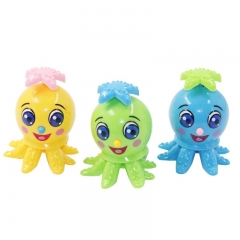 1pcs Cute Cartoon Animal Clockwork Octopus Baby Octopus Toys Infant Crawling Wind  up Educational Kids Classic Toy Random Color