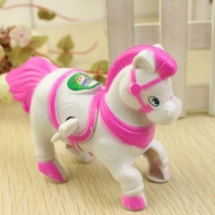 Kawaii Animal Running Moving Horse Retro Classic Clockwork Toy Gift for Kids Children Baby Action Vintage Toy Figures