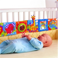 Baby Toys Knowledge Baby Cloth Book Around Multi-touch Multifunction Fun And Double Colorful Newborn Bed Bumper 0-12 Months