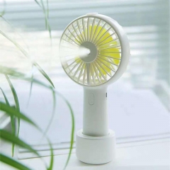 2000mAh Portable Water Spray Mist Fan Electric USB Rechargeable Handheld Mini Fan Cooling Air Conditioner Humidifier for Outdoor