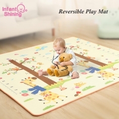 Infant Shining 200*180*1.5CM Baby Play Mat Thickening Eco-friendly EPE Children Playmat Cartoon Non-slip Carpet Living Room Mat