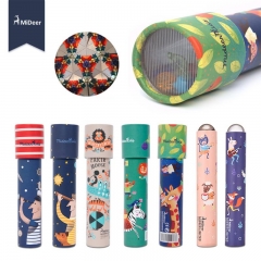 MiDeer Montessori Rotating Colorful Kaleidoscope Toy Lens Imaginative Cartoon Children Magic Classic Educational Toys for kids