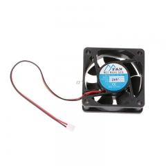 6025  DC 12V 24V 2-Pin Cooler Brushless PC CPU Case Cooling Fan 60mm-60mm-25mm