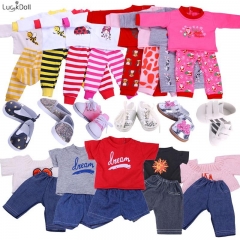 13 Styles Pajamas&amp;Nightgown&amp;sleepwear Fit 18 Inch American&amp;43 CM Baby Doll Clothes Accessories ,Girl's Toys,Generation,Birthday