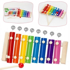 Music Instrument Toy Wooden Frame Style Xylophone Children Kids Musical Funny Toys Baby Educational Toys Gifts Baby Xylophone