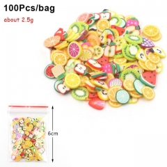 100Pcs Fruit Chips