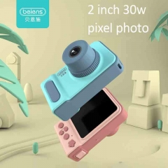 Beiens Kids Camera Toys Baby Cool Digital Photo Camera Children Educational Toy 12 Languages 32G Supported Birthday Gifts