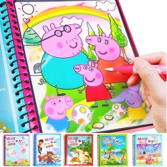 Toy Water Color Book Magic Pen Painting Drawing Board For Kids Toys Magic Water Coloring Book Birthday boy and girl Gift