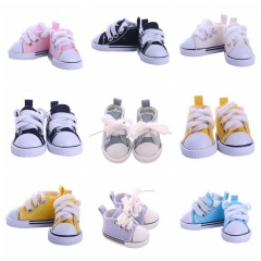 5cm Canvas Shoes For 1/6 BJD Doll Fashion Mini Shoes Doll Shoes for Russian DIY handmade doll Doll Accessories Free Shipping