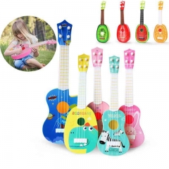 Funny Ukulele Musical Instrument Kids Guitar Montessori Toys for Children School Play Game Education Christmas Birthday Gift