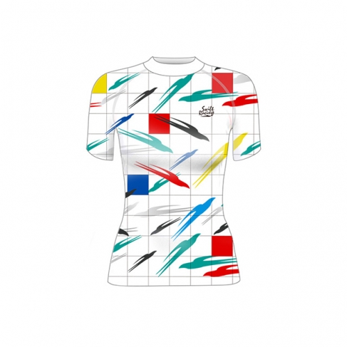 T-shirt - short sleeve - “Grid” - women