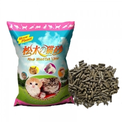 MEOW PLANET Pine Wood Pellet Mix With Carbon