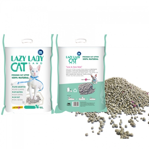 LAZY LADY Bentonite Cat Litter Super Clumping