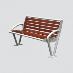 FW18 simple outdoor wood bench