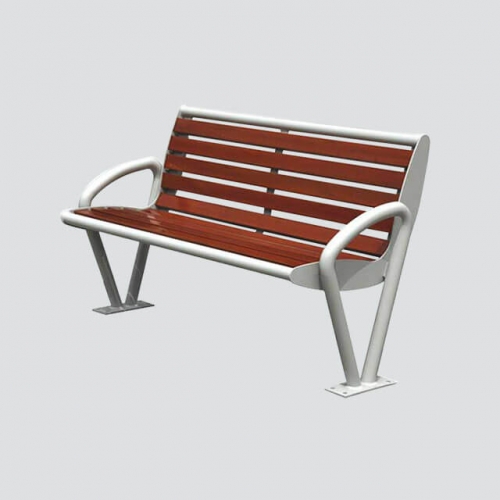 FW18 simple outdoor wood bench