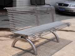 FS11 stainless steel garden bench