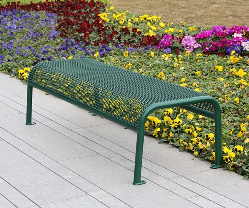 FS37 outdoor usage metal bench